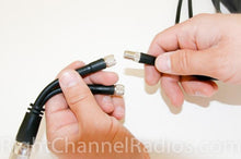Load image into Gallery viewer, Firestik FireRing CB Coax for Dual Antennas - 18'
